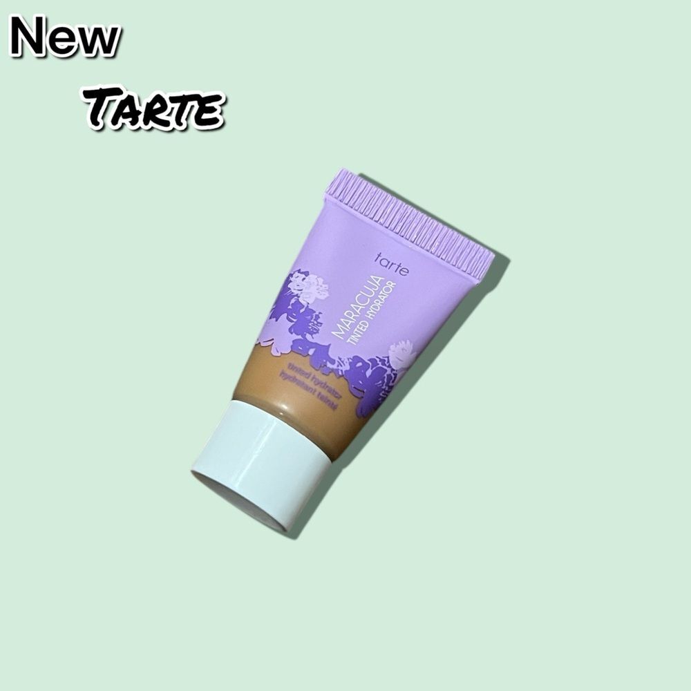 New Tarte Maracuja Tinted Hydrator Makeup Light 42S Tan Sand 5 ml - Travel Size